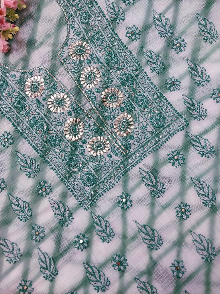 Chikankari kota suits for women