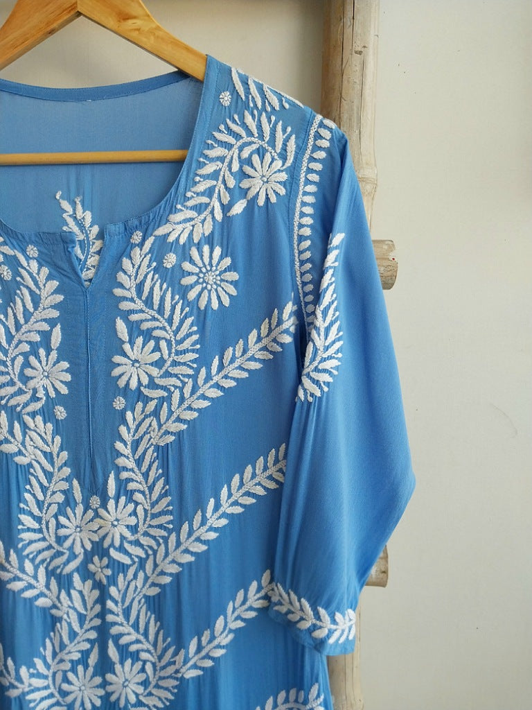 Chikankari modal kurta