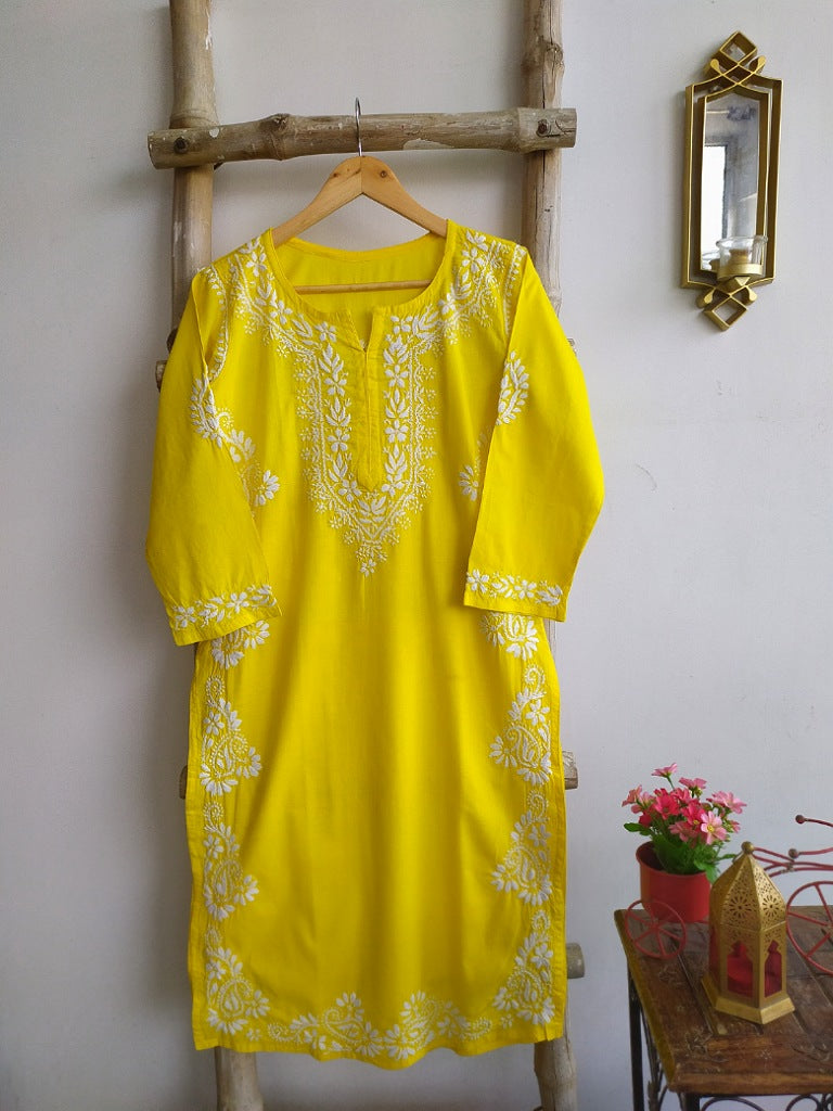 chikankari kurta