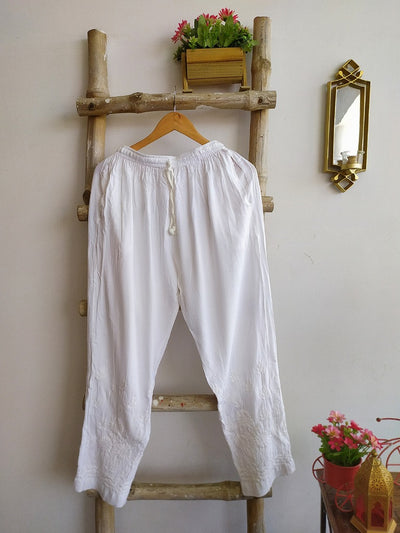 white palazzo handmade